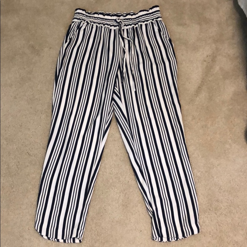 Zara pin striped work pant